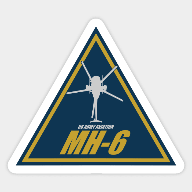 MH-6 Little Bird Sticker by Firemission45